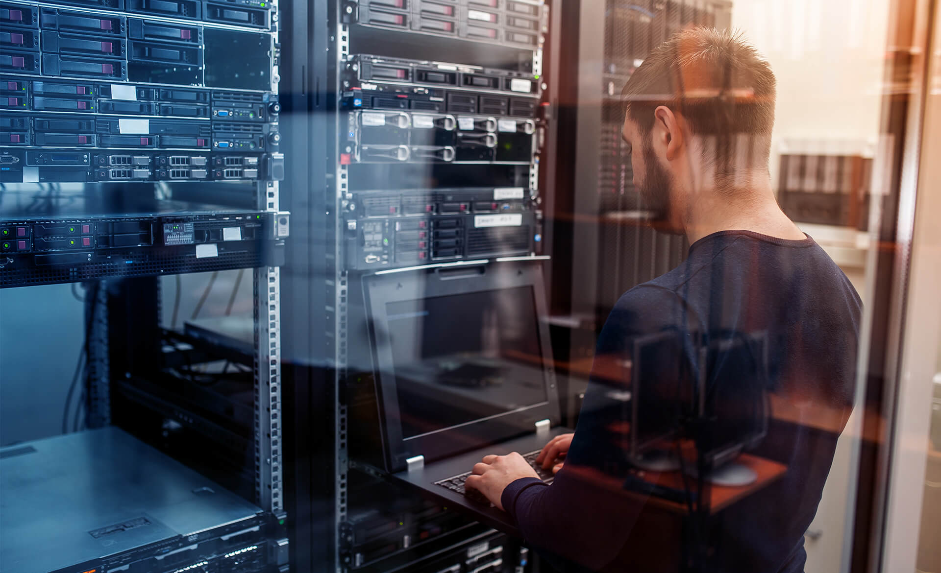 Dienstleistungskompetenz Akkordeon Datennetzwerk und Kommunikationstechnik